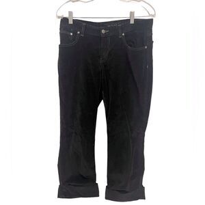 Cuffed Capri corduroys